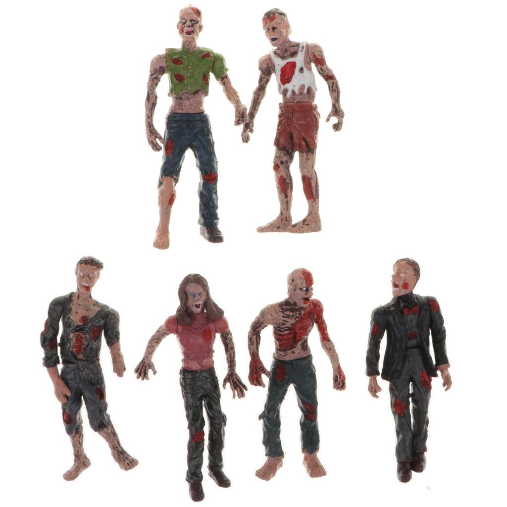 Kids Zombie Toys - Figure di Zombie in Plastica Smontabili,
