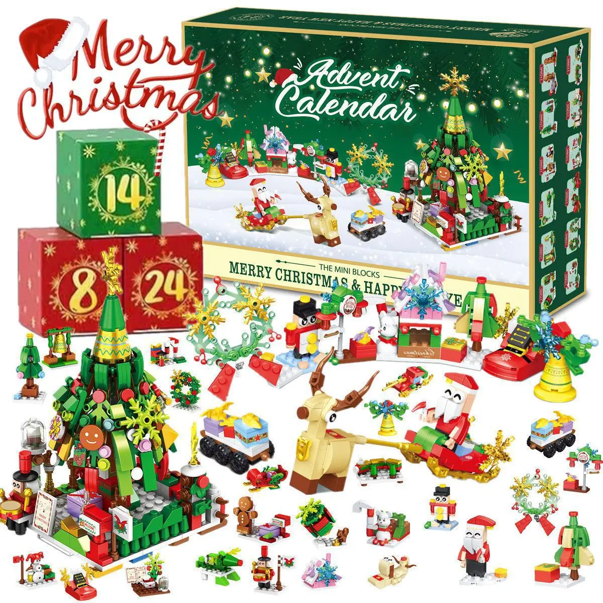 Nuovo set di mattoncini da cos - Kids Toys Xmas recensione e prezzo